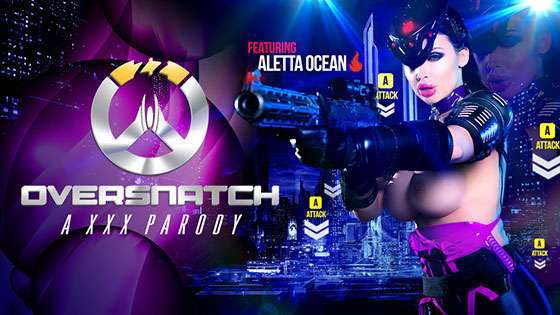 Brazzers Aletta Ocean Overwatch Türkçe Altyazılı Porno Parodi